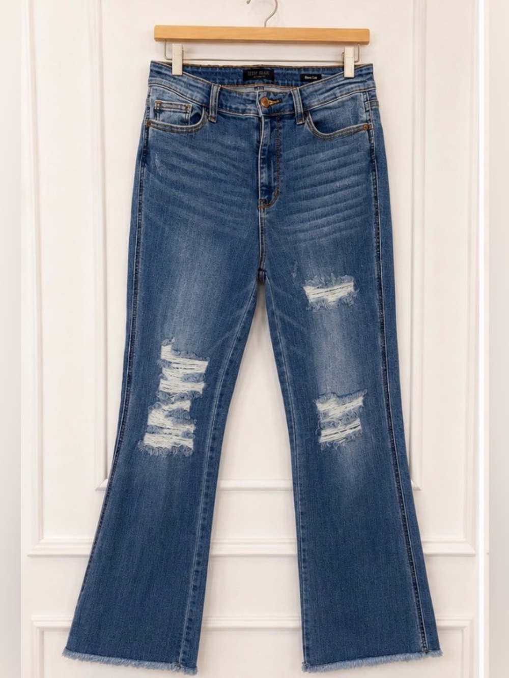 Judy Blue Boot Cut Distressed Jeans | Size 13/31 | NWOT